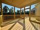 Spacious wooden deck with treetop views at 366 Boundless Ln, Canton, GA 30114