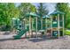 Modern playground with climbing structures at 366 Boundless Ln, Canton, GA 30114