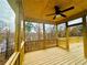 Relaxing screened porch overlooking a scenic lake view at 366 Boundless Ln, Canton, GA 30114