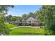 Aerial of clubhouse and golf course at 503 W Green Ct, Woodstock, GA 30189