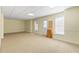 Unfinished basement offering versatile storage space at 503 W Green Ct, Woodstock, GA 30189