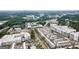 Expansive aerial view of a residential neighborhood with modern apartments and green spaces near the city at 1017 Brandsford Nw St, Atlanta, GA 30318