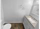 Clean bathroom with a vanity, stylish sink, and modern fixtures at 3227 Diamond Blf, Union City, GA 30291