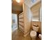 Bathroom with shower, toilet and linen closet at 89 Grand Oak Way, Dallas, GA 30157