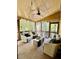 Spacious screened porch, perfect for relaxing and entertaining at 89 Grand Oak Way, Dallas, GA 30157