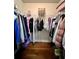 Large walk-in closet with ample hanging space at 89 Grand Oak Way, Dallas, GA 30157
