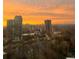 Sunset cityscape view from a high-rise at 2870 Pharr Court South Nw # 2407, Atlanta, GA 30305