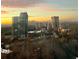 Beautiful sunset over the city skyline at 2870 Pharr Court South Nw # 2407, Atlanta, GA 30305