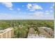 Scenic city and treetop view from above at 2870 Pharr Court South Nw # 2407, Atlanta, GA 30305