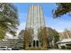 Tall residential building with grand entrance and landscaping at 2870 Pharr Court South Nw # 2407, Atlanta, GA 30305