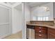 Kitchen features granite countertops, stainless steel appliances, and wood cabinets at 2870 Pharr Court South Nw # 2407, Atlanta, GA 30305