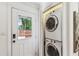 Convenient laundry closet with stackable washer and dryer at 980 Moreland Se Ave, Atlanta, GA 30316