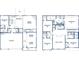 Two-story home floor plan with five bedrooms and a rec room at 608 Kimberwick Dr, Locust Grove, GA 30248
