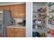 Spacious pantry equipped with wire shelving for optimal organization and storage at 2921 Wickford Nw Dr, Kennesaw, GA 30152