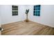 Bedroom features beautiful hardwood floors and natural light at 1466 Hardin Ave, Atlanta, GA 30337