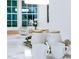 Bright kitchen featuring white countertops and cabinets, complemented by stainless steel appliances at 1466 Hardin Ave, Atlanta, GA 30337