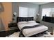 Main bedroom with a plush bed and modern decor at 102 Cedar Chase Rd, Atlanta, GA 30324