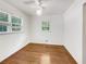 Bright bedroom featuring hardwood floors, neutral walls, and natural light at 741 Prince Ave, Marietta, GA 30062