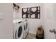 Convenient laundry room with washer and dryer at 8601 Preakness Pass, Lithonia, GA 30058