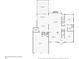 First floor plan illustrating the layout of living spaces, kitchen, dining, garage and bedrooms at 4055 Vinings Mill Se Trl, Smyrna, GA 30080