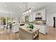 Bright kitchen with granite countertops, stainless steel appliances, and hardwood floors at 4055 Vinings Mill Se Trl, Smyrna, GA 30080