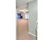 Open-concept living room with carpet and french doors to backyard at 52 Olivia Ct, Palmetto, GA 30268