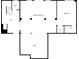 Floor plan of the basement featuring a bedroom, bathroom, recreation room, and additional room at 1965 Carlotta Ct, Atlanta, GA 30345