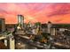 Stunning skyline panorama featuring the city's architectural highlights under a vibrant sunset sky at 3445 Stratford Ne Rd # 3601, Atlanta, GA 30326