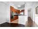 Modern kitchen with stainless steel appliances and plenty of storage at 3445 Stratford Ne Rd # 3601, Atlanta, GA 30326