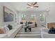 Bright living room with large windows, a plush sofa, and an inviting atmosphere at 3136 Washburn Se St, Atlanta, GA 30354