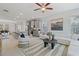 Bright, open living space combining the kitchen, dining area and living room for seamless flow at 3136 Washburn Se St, Atlanta, GA 30354
