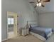 Bright bedroom with ensuite access and ceiling fan at 3172 Trinity Grove Dr, Dacula, GA 30019