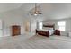 Main bedroom with sitting area and high ceilings at 3172 Trinity Grove Dr, Dacula, GA 30019