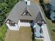 Aerial view of a charming house with gray roof and white exterior at 1677 S Gordon Sw St, Atlanta, GA 30310