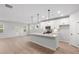 Modern kitchen with stainless steel appliances and spacious island at 404 Beacon Way, Villa Rica, GA 30180