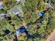 Property boundaries and nearby homes shown from above at 3530 Dahlonega Hwy, Cumming, GA 30028