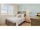 Cozy bedroom with a large window and charming decor at 134 Oakchase Park Ln, Hampton, GA 30228
