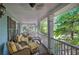 Relaxing porch with comfortable seating, ideal for enjoying the peaceful outdoor ambiance and natural light at 294 Puckett Se Rd, Emerson, GA 30137