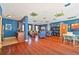 Open floor plan living room with hardwood floors and large windows for ample natural light at 898 Oak Sw St # 3108, Atlanta, GA 30310
