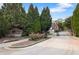 Gated community entrance with landscaping and brick signage at 5317 Concordia Pl, Mableton, GA 30126