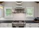Gourmet kitchen with stainless steel appliances, mosaic backsplash, and custom cabinetry at 2908 Mabry Ne Ln, Brookhaven, GA 30319