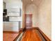 Elegant entryway with hardwood floors, arched entry, and detailed millwork at 3334 Peachtree Ne Rd # 1707, Atlanta, GA 30326