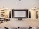 Home theater with a large screen, comfortable seating, and custom built-ins, perfect for movie enthusiasts at 3334 Peachtree Ne Rd # 1707, Atlanta, GA 30326