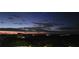 City night view reveals a horizon line with colorful skies above the trees at 3334 Peachtree Ne Rd # 1707, Atlanta, GA 30326