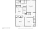A detailed floorplan showcasing the layout of the second floor, including dimensions of each room at 10922 Wheeler Trce, Hampton, GA 30228