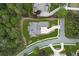 Stunning aerial view of home with lush green lawn and meticulously landscaped surroundings in a desirable neighborhood at 11 Brownson Ct, Acworth, GA 30101