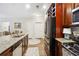 Modern kitchen with granite countertops and stainless steel appliances at 901 Abernathy Ne Rd # 2050, Sandy Springs, GA 30328