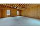 Spacious unfinished garage with two windows and overhead door at 2259 County Line Rd, Acworth, GA 30101