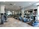 Well-equipped gym with modern exercise machines and ample space for a comprehensive workout at 2500 Peachtree Nw Rd # 405S, Atlanta, GA 30305