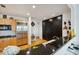 Modern kitchen featuring stainless steel appliances, granite countertops, and ample cabinet space at 2500 Peachtree Nw Rd # 405S, Atlanta, GA 30305